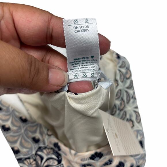 Eberjey Drifter Coco Bikini Bottom Multi Large - Picture 8 of 9